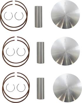 K7026da-3 Wossner Piston Kit - 70.38 Mm Yamaha