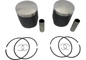 K7081da-2 Wossner Piston Kit - 81.86mm. Hardcoat Anodized 2 Stroke