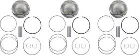 0910-6349 Wossner K7509da-3 Piston Kit 73.94mm Std 74.00mm