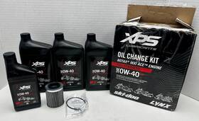Xps Ow-40 Ski-doo Oil Change Kit Rotax 900 Ace Engine Full Synthetic Lynx Read