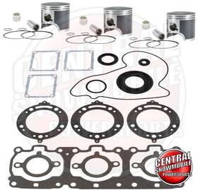 127-904-10 Yamaha Full Rebuild Kit 700 Vmax Sx Mm Venture 97-03 Snow Seals 70.5mm Std