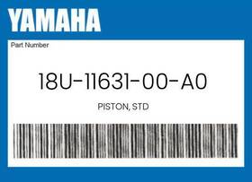 18u-11631-00-a0 Yamaha Genuine Piston Std -