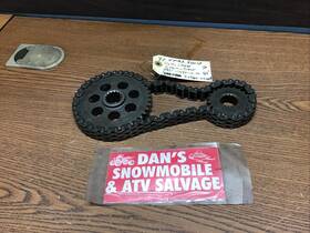 89j-17582-00-00 Yamaha 89j-17582-10-00 Chain And Sprockets # 94860-02070-00 1997 V Max 600 Sx