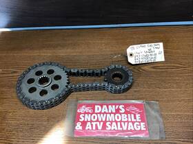 89j-17582-00-00 Yamaha 89j-17582-91-00 Chain And Sprockets # 94860-02070-00 1998 V Max 500 Xt