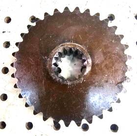 89j-47587-30-00 Yamaha 1992-1996 Exciter Ii Oem Lower Chain Case Sprocket 33t