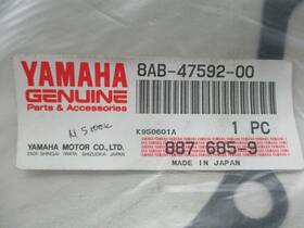 8ab-47592-00 Yamaha Snowmobile Gasket 1994-1996 Vmax Vx600 500 Xt