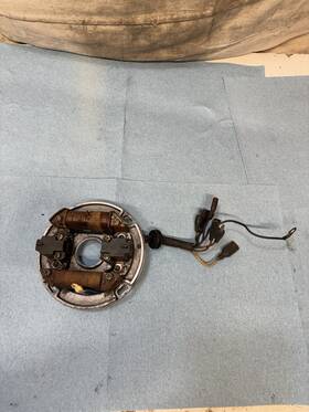 8e7-85500-10-00 Yamaha 1977 Ex340 Stator Assembly
