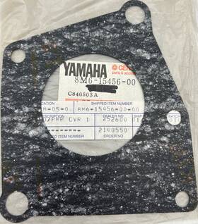 Yamaha 8m6-15456-00 Gasket Snowmobile Oil Pump Vmax 540 Srx440 Drive Gear V-max Vmx540 Vmx Oe