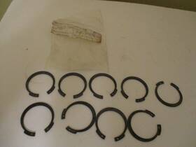 93450-42020-00 Yamaha Nos Vintage Snowmobile 9 Circlips Rear Axle 1974-sm292f-gp246f-gp292f