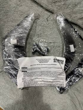 Sma-8gl96-60-00 Yamaha 2008 Fx Nitro Windshield Sides