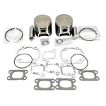 New 62MM Std Spi Pistons Gaskets 1980-2006 Ski-doo 380F Fan Gtx Mxz Gsx Touring. Fixed Price $185.99.