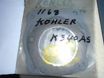 Kohler Engine K340-2AS Cylinder Head Gasket Kit New Old Stock. Fixed Price $18.59.