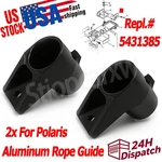 2X Aluminum Pull Rope Guide For Polaris Snowmobile 440 500 650 5431385 Cnc Black. Fixed Price $20.99.