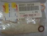 Nos 1979-87 Yamaha BR250 ET300 Oem 90201-09728-00 Plate Washers (qty 2) (HR/10). Fixed Price $10.00.