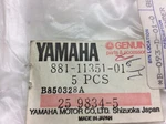 Yamaha Gasket 881-11351-01-00 Nos Cylinder Base 1979 Enticer ET250. Fixed Price $6.50.