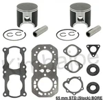 1985-1991 Polaris Indy 400 Classic Sks 65 Mm Std Bore Piston Kits Rebuild. Fixed Price $178.34.