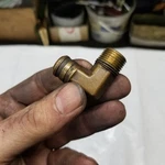 1999-05 Polaris Edge Xcsp Pro Rmk Classic 5/8" 90 Degree Head Fitting 7052221. Fixed Price $13.50.