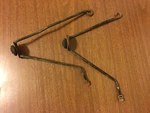 Vintage Arctic Cat Snowmobile Radiator Brackets 0602-100 0602-101 '87 '89. Fixed Price $19.99.