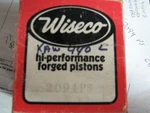 New Wiseco Forged Piston Kit 2094PS 1 Kaw 440. Fixed Price $89.99.