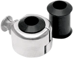 Motion Pro Cable Clamp Single Chrome Fits 11-0049. Fixed Price $10.99.