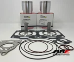 '98-'01 Polaris 600 Rmk Wiseco Top End Kit Standard 74.50MM Bore Pistons Gaskets. Fixed Price $313.97.