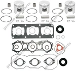 Polaris Xlt 600 Engine Rebuild Kit Pistons Full Gasket Crank Seals Std 95 96 97. Fixed Price $227.77.