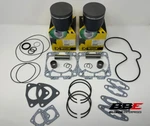 '00-'13 Polaris 600 Carb. Top End Kit, Standard 77.25MM Bore Piston Kits, Gasket. Fixed Price $219.95.