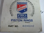 Lemans Piston Rings .020 Over Bore Yamaha SL338 GS338. Fixed Price $9.75.