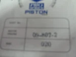 Spi Piston Kit, 09-807-02, 0.020" Oversize, For Yamaha 437CC, SS440. Fixed Price $39.99.