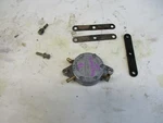 Vintage Snowmobile 1973 Polaris Mustang 400 Block Mounted Mikuni Fuel Pump. Fixed Price $19.99.