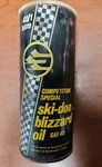 Vintage Ski-doo Blizzard Competition Special 40/1 Sae Snowmobile Oil Can. Fixed Price $24.95.