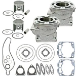 Re-plated Polaris 600 Cylinders Pistons Top End Gaskets 1996-2001 Classic Rmk Xc. Fixed Price $1112.39.