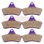 Carbon Fiber Front + Rear Brake Pads Kit For 1998-2004 Arctic Cat 4X4 300 FA271. Fixed Price $11.19.
