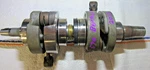 12' Oem Arctic Bearcat 570 Crankshaft #3007-864 411/24/25 On Rods Item #4056. Fixed Price $350.00.