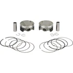 Wossner 0910-6681 K4081DA-2 Piston Kit Anodize Crown 4.375". Fixed Price $448.00.