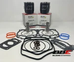 '09-'19 Ski-doo 600 Etec Standard 72MM Bore Wiseco Top End Kit Pistons, Gaskets. Fixed Price $403.97.