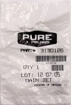 Genuine Polaris Main Jet Part Number - 3130126. Fixed Price $12.99.