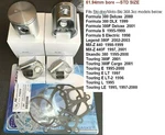 1995-2003 Ski-doo 380 Formula/legend/mx-z/touring/skandic Piston/gasket Kit+brgs. Fixed Price $148.00.