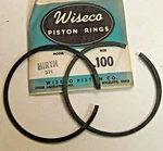 Wiseco 3268C Vintage Hirth 160R 371 Engine Piston Rings .100 Oversize Nos. Fixed Price $27.99.