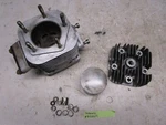 Vintage 79 Polaris Apollo 340 Snowmobile Mag Cylinder Piston & Head. Fixed Price $129.99.