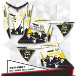 Graphic Decals Stickers Wrap Kit For Ski-doo Rev Mxz Summit Gtx 03-07 NEB-2827. Fixed Price $149.99.