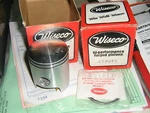 Yamaha Snowmobile Piston 294 Twin 2299P1 Wiseco +.010 Bore Set Of 1979-85. Fixed Price $149.99.