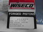 Wiseco Yamaha CS340 OVATION/ET340 Enticer 1989-90 Piston 2392PS. Fixed Price $99.99.