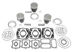 Arctic Cat Triple Touring 600 Spi Pistons Top End Gasket Kit 66.50MM 1999 2000. Fixed Price $239.55.