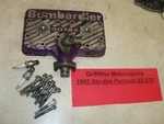 1995 Ski-doo Formula Ss 670 Cylinder Head Nice Domes. Fixed Price $88.00.