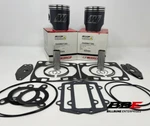 '04-'11 Arctic Cat F6 600 Wiseco Top End Kit Stock 73.80MM Bore Pistons, Gaskets. Fixed Price $360.97.