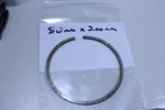 (1) Nos Vintage Snowmobile Hirth Piston Ring, 80MM X 2MM. Fixed Price $14.99.