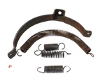 1984 Ski Doo Formula Plus Exhaust Pipe Support & Springs Oem# 514023600. Fixed Price $14.99.