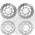 4PCS Front & Rear Brake Discs Rotors For Arctic Wildcat 1000 Ho Gt 2011 2012. Fixed Price $81.99.