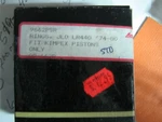 Spi Piston Rings .020 Over Bore Cuyuna Jlo Rockwell LR440/2 Thru 9 440-2F. Fixed Price $9.94.
